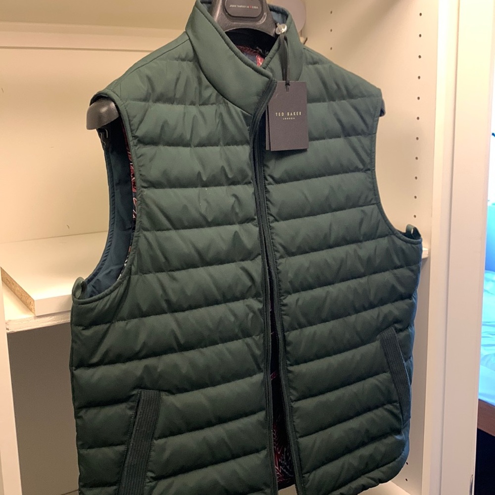 Ted Baker London Quilted Puffer Vest